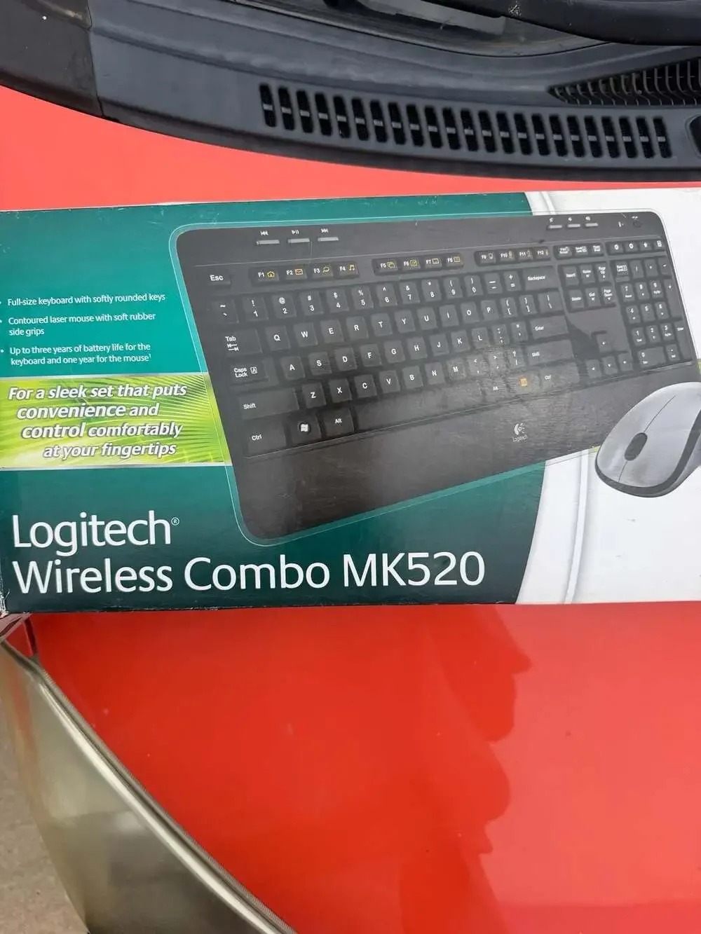NEW Logitech Wireless Combo MK520 Keyboard and Mouse Set